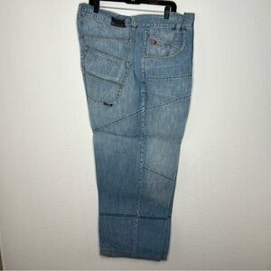 Vintage Y2K Pepe Jeans Baggy Hip Hop Skater Grunge Jeans Mens Size 42x34